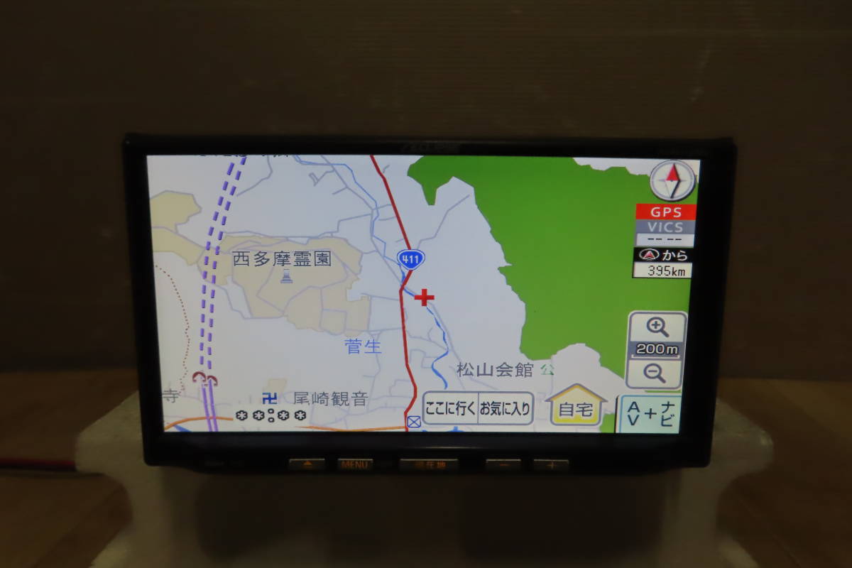 V8604/イクリプス　AVN112MV　SDナビ　地図2012年　TVワンセグ内蔵　_画像1