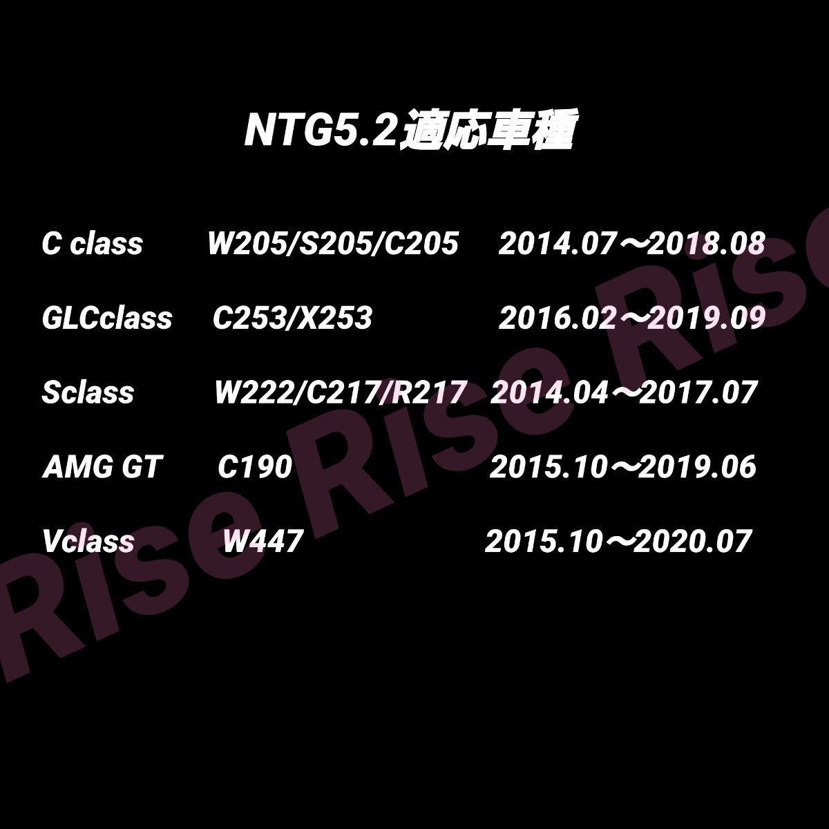 【NTG5 star2 V11】 ベンツ ナビ更新地図ソフト クラスC S GLC V AMG GT 前期型 W205 W222 X253 C253 W447 C190【2023年発売】2_画像4