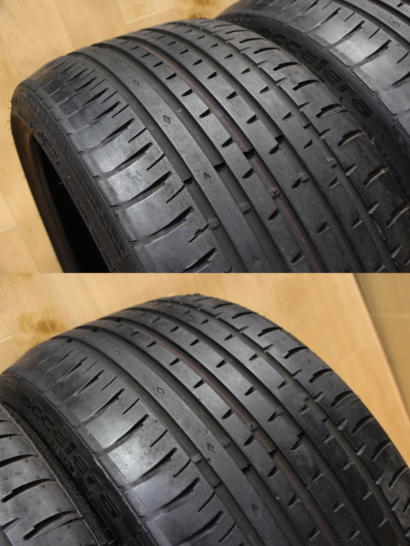 B216 アクセレラ PHI-2 accelera 275/30ZR21 98Y XL 275/30R21 2本 夏タイヤ 2020年製 中古タイヤ 手渡し可能です 山梨県_画像3