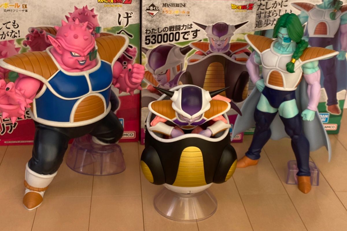 【最終値下げ】一番くじ ドラゴンボール EX フリーザ、ザーボン、ドドリア セット（開封品）