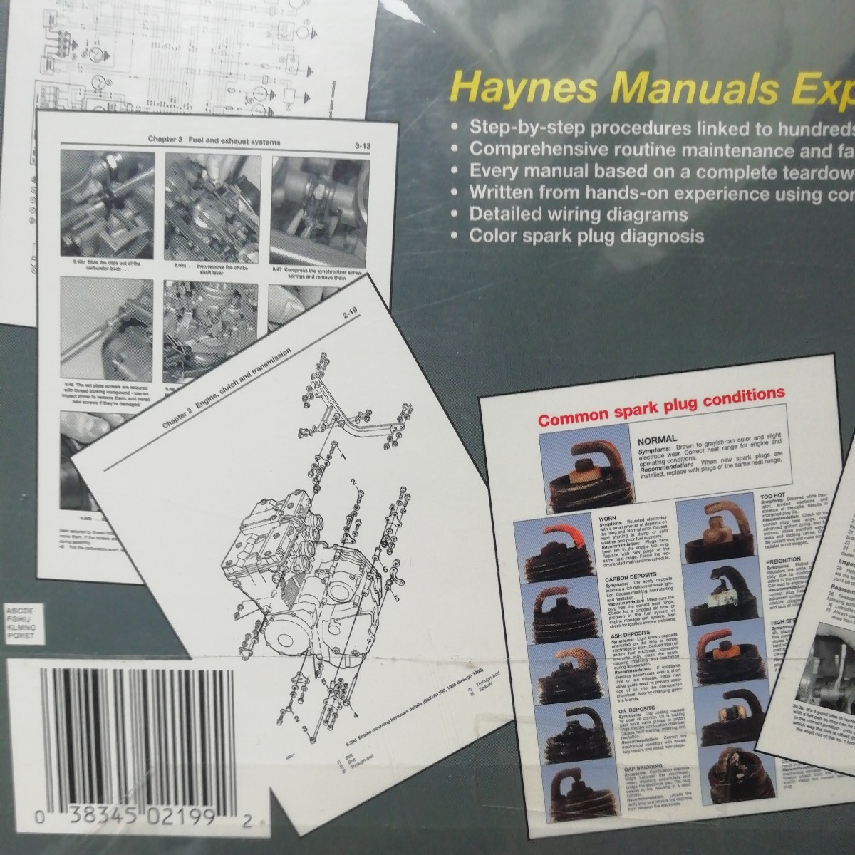 送料込！ 未開封品 ゴールドウィング洋書の整備書です。ヘインズ owner workshop manual 1984 1987 1200cc 絶版本 英語版 HONDA ホンダ_画像8