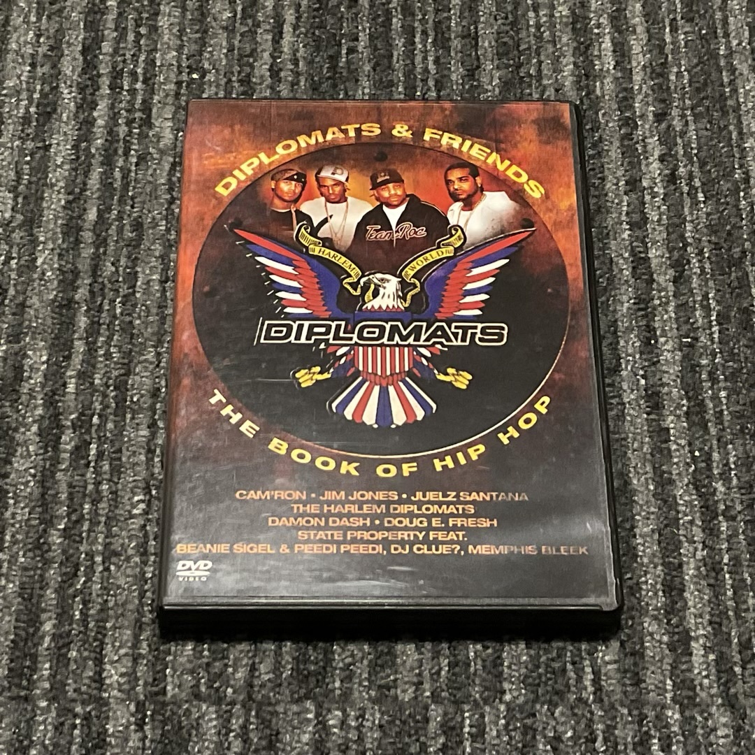 DIPLOMATS & FRIENDS 【THE BOOK OF HIPHOP】DVD Jim Jones/Cam'ron/Juelz Santana_画像1