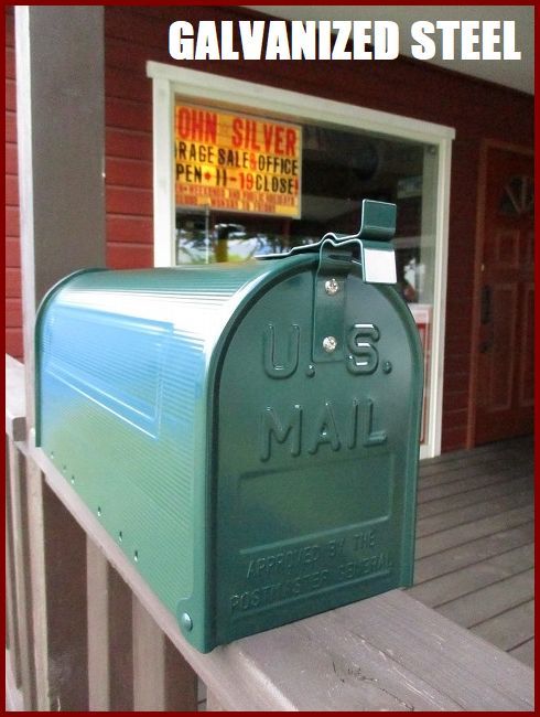 【メールボックス】us/mailbox/スチール/アメリカ/ナイズ/アメリカン/ポスト/グリーン_画像2