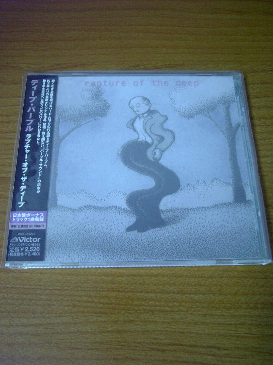 ◆貴重 DEEP PURPLE/RAPTURE OF THE DEEP◆ディープ・パープル steve morse 帯付国内盤◆_画像1