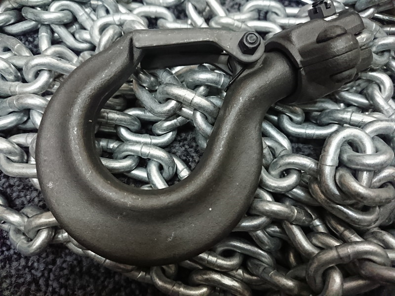 未使用 象印 ELEPHANT 1t 揚程5m チェーンブロック トルコン機能付