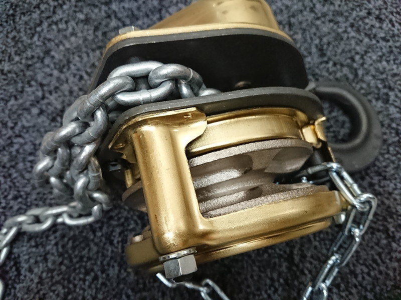 未使用 象印 ELEPHANT 1t 揚程5m チェーンブロック トルコン機能付