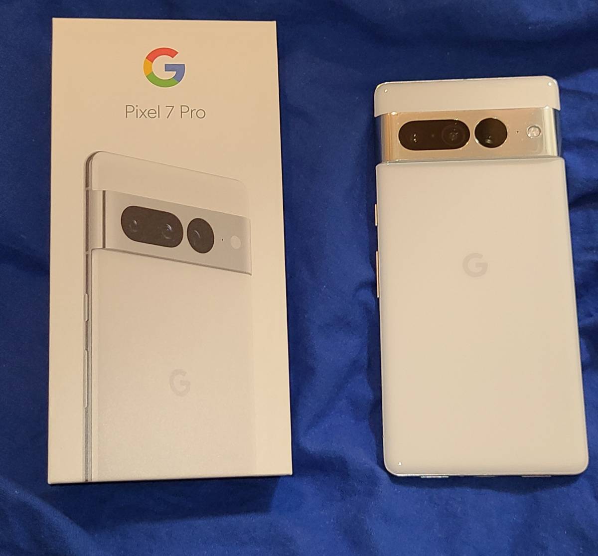 中古美品 シムフリー Google Pixel 7 Pro [256GB] snow simフリーモデル_画像1