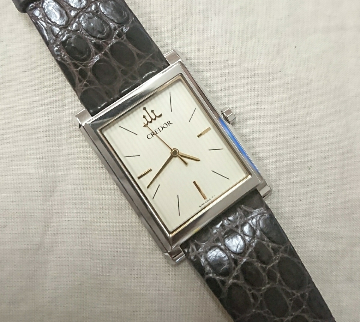beautiful goods * Seiko Credor CREDOR 8J81-0AK0 SS beautiful goods * Seiko Credor CREDOR 8J81-0AK0 SS