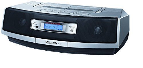 パナソニック CDラジオカセット シルバー RX-ED57-S