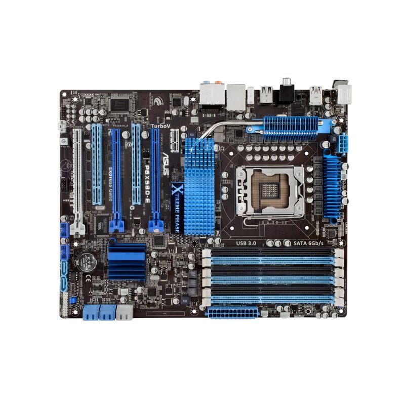 ASUS ATX DDR3 Intel x58 ソケット 1366 SATA (6Gb/s) USB 3.0 マザーボード (P6X58D-