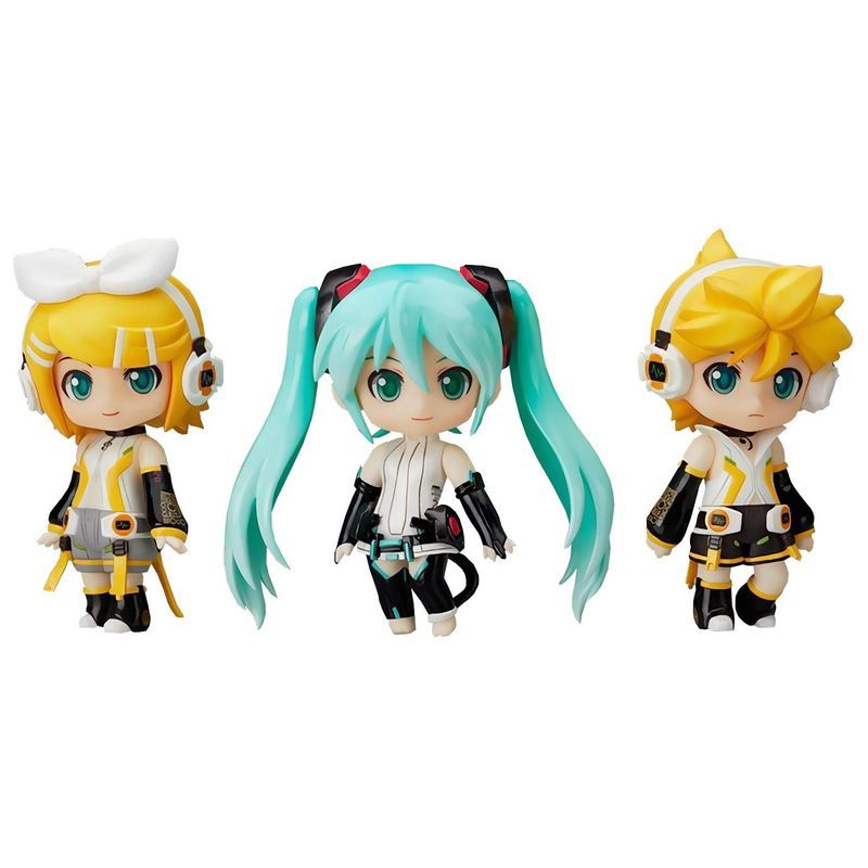 グッスマくじ 「初音ミク 2012 Winter Ver.」 C賞 ねんどろいどぷち ミク・リン・レン アペンドセット_画像1