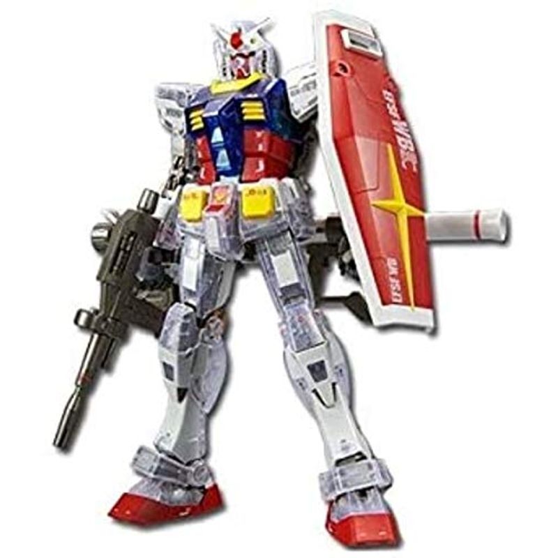 一番くじコラボ 機動戦士ガンダム ガンプラ ラストワン賞 MG1/100 RX-78-2 ガンダム Ver.3.0 ソリッドクリアリバース・_画像1