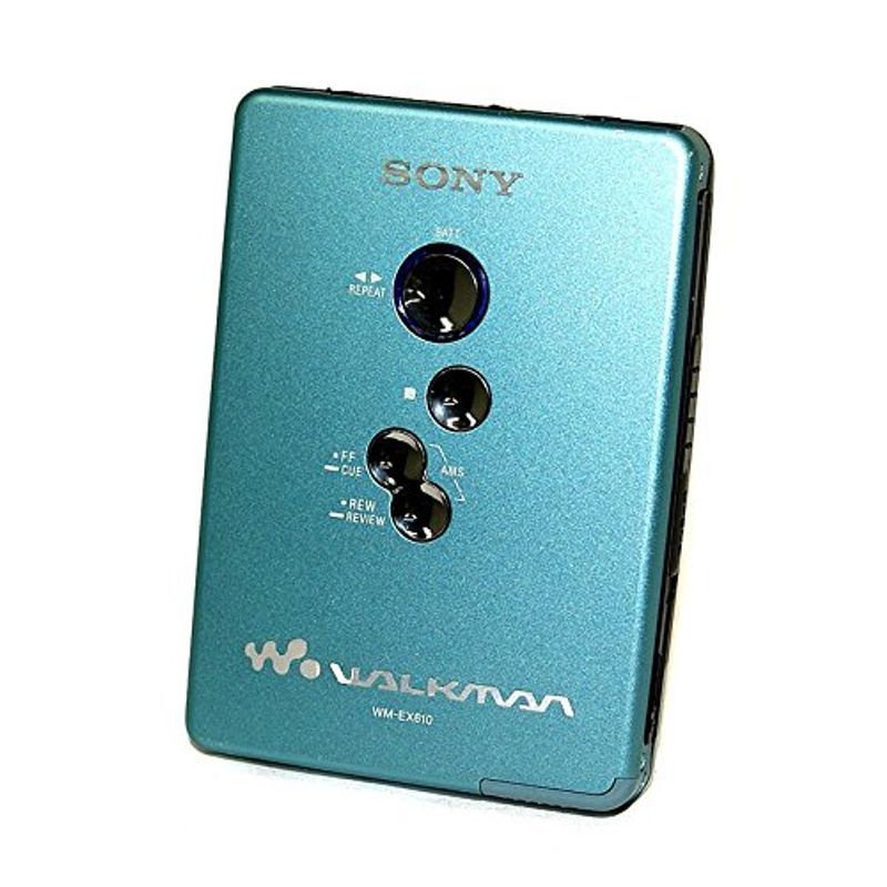 SONY ソニー WM-EX610 ブルー カセットウォークマン 再生専用機（ポータブルカセットプレーヤー）