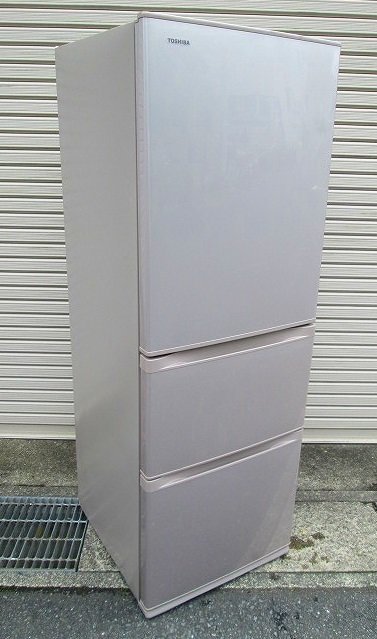 何でも揃う PK10766U☆東芝☆363L 3ドア冷蔵庫☆GR-K36S（NP）☆ 300