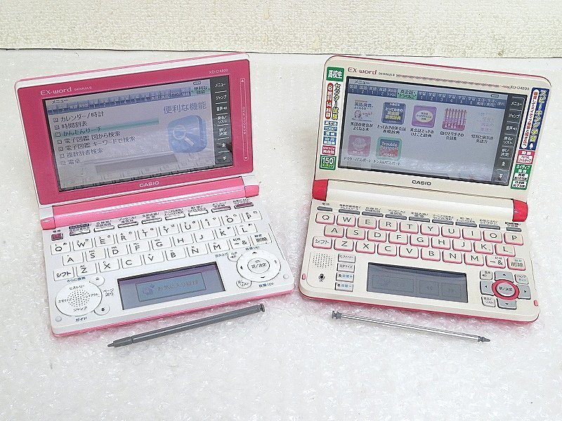 PK13410R★CASIO★電子辞書★XD-D4800・XD-U4800★EX-Word 2点_画像1