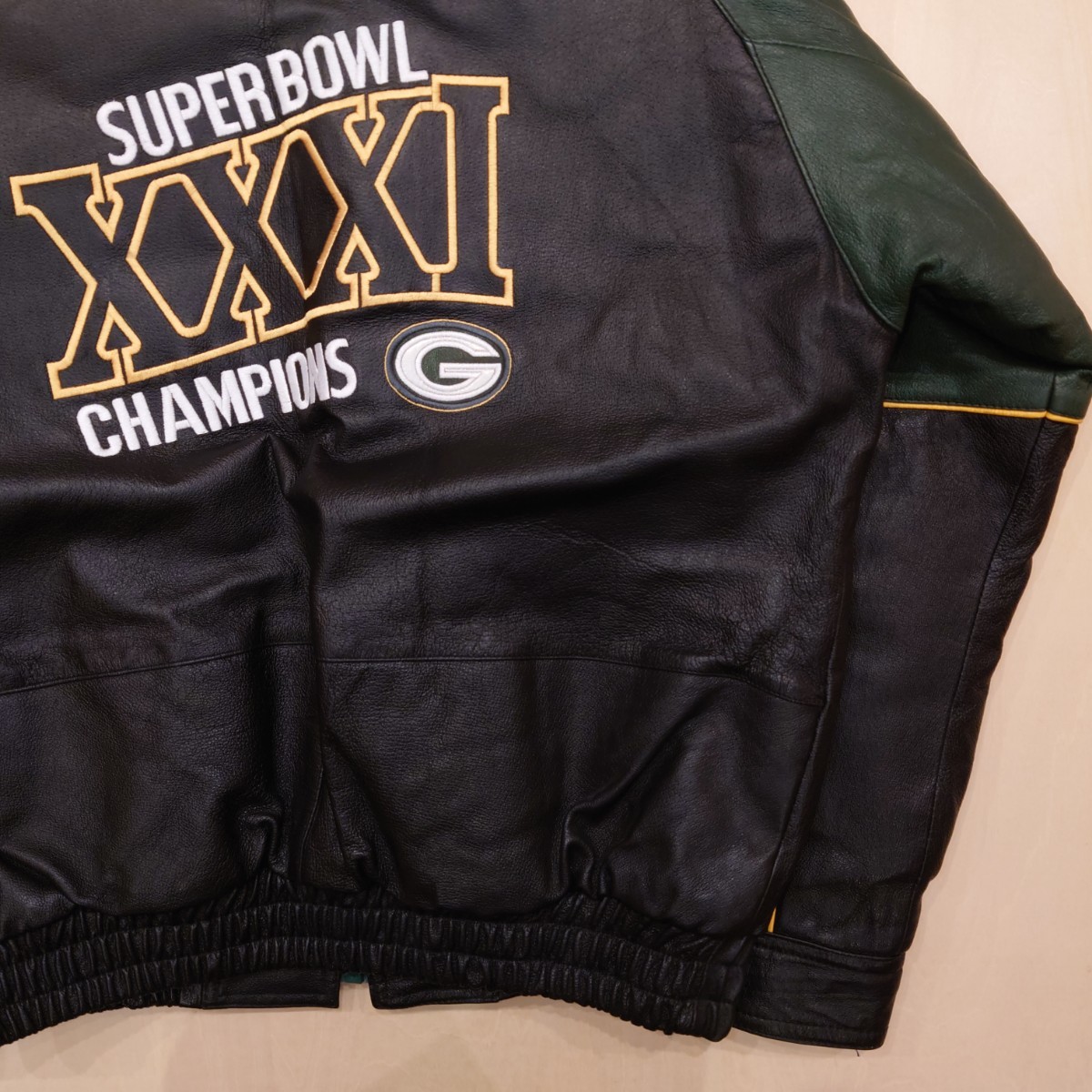 PRO LAYERS スタジャン レザージャケット green bay packers PRO LAYERS スタジャン レザージャケット green bay packers