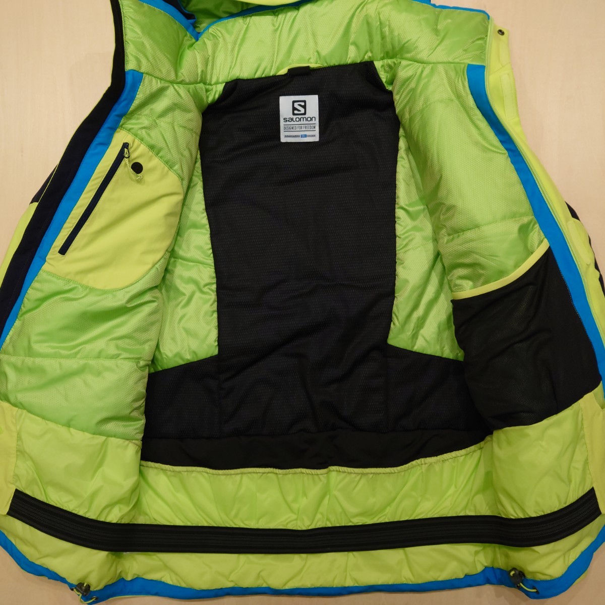 SALOMON スキーウェア ICE ROCKET JACKET サロモン アイスロケットジャケット サイズM MOTION FIT AdvancedSkin Dry 2310