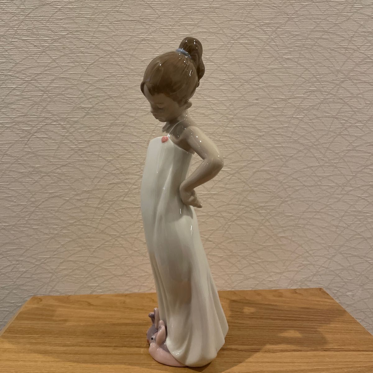 新品 NAO ナオ ウサギのスリッパ 陶器 リヤドロ うさぎのスリッパ