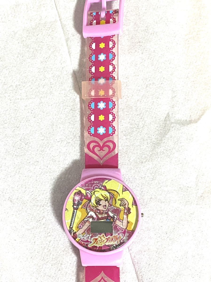 セール 即決 1円 フレッシュ プリキュア 腕時計　HUGっと！プリキュア　腕時計　 はぐっとプリキュア_画像3