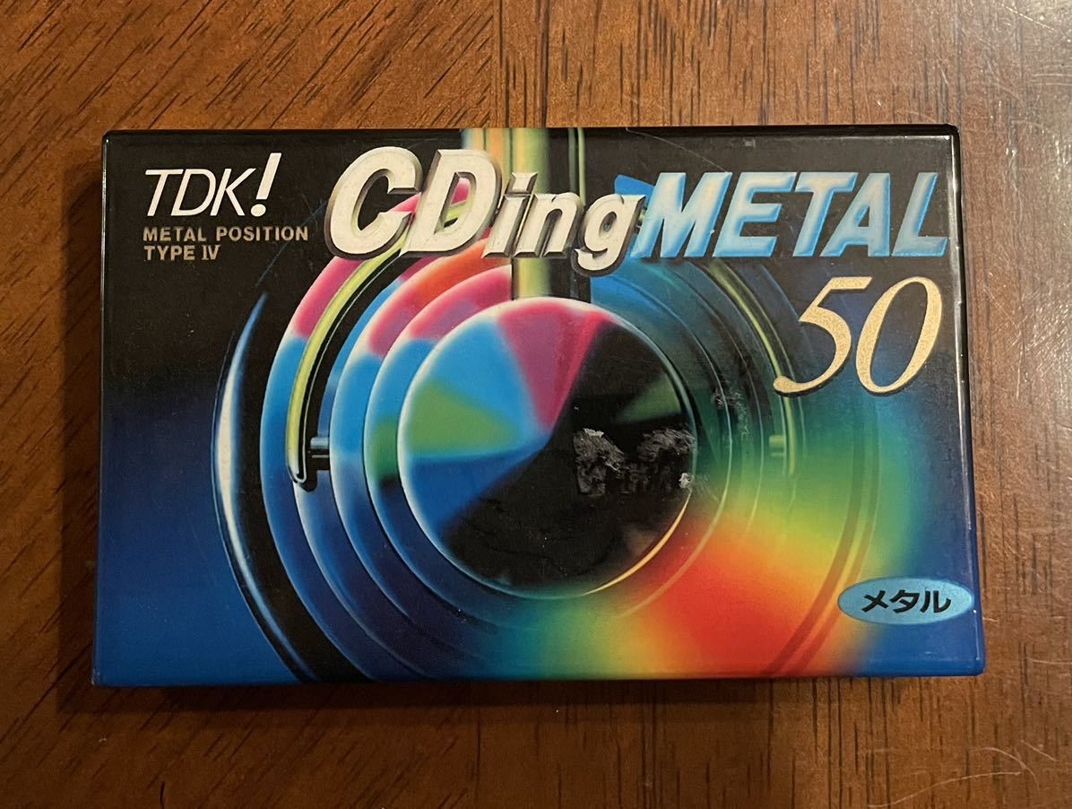 カセットテープ TDK AD60 2本セット　TDK CDingMETAL50 DENON HG54 未開封品_画像6