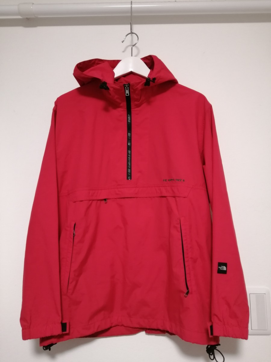 ノースフェイス　THE NORTH FACE マウンテンパーカー　アノラックパーカー　S プルオーバーナイロンジャケット　レッド NP11221 OSAGARI