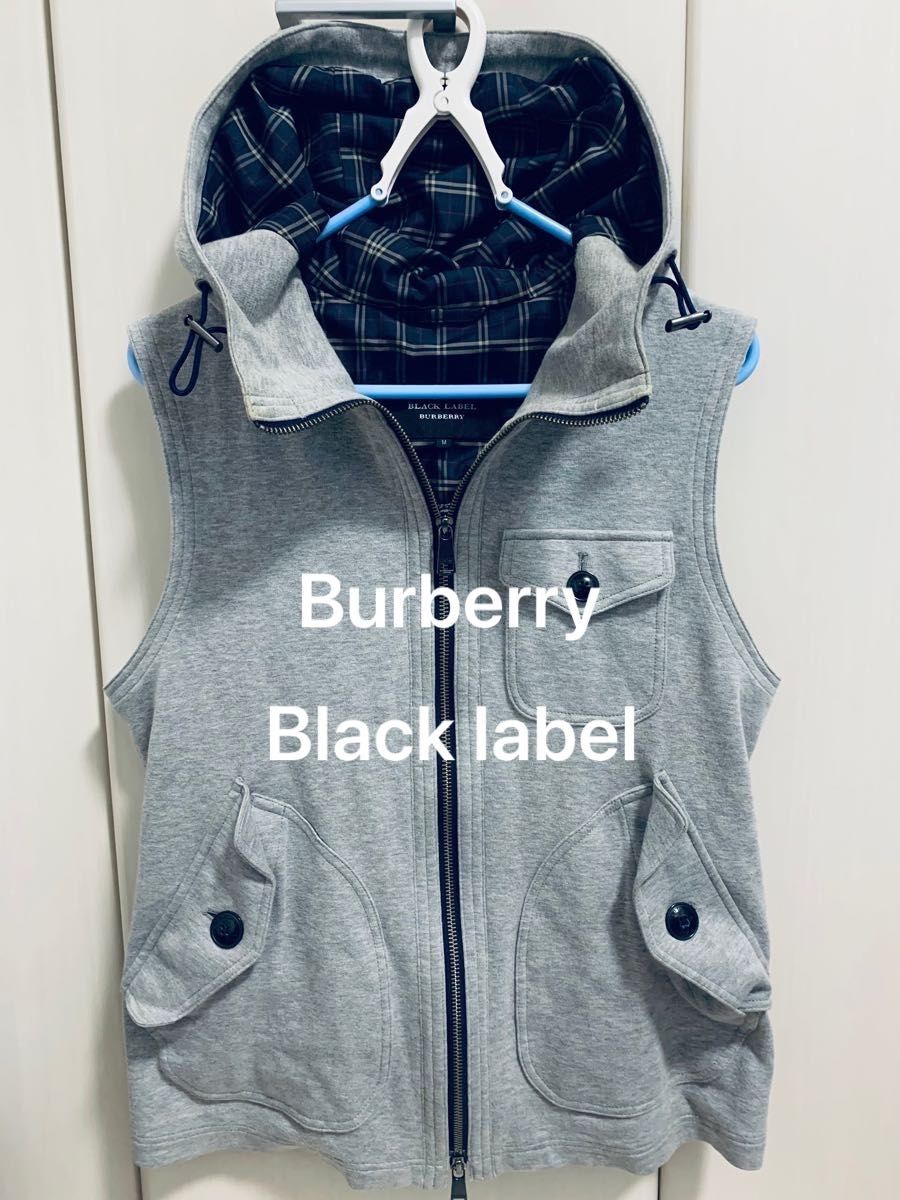 Burberry Black label バーバリー ブラックレーベル パーカー ベスト