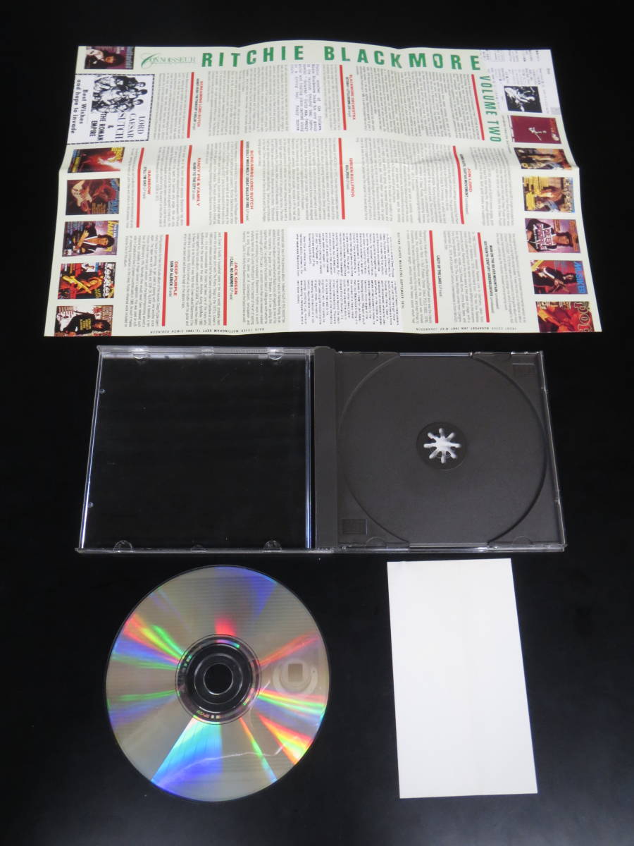 帯付き！リッチー・ブラックモア/ロック・プロファイルVol.2 Ritchie Blackmore - Rock Profile Vol. 2輸入盤CD(ヨーロッパ AVE-998, 1991)_画像3