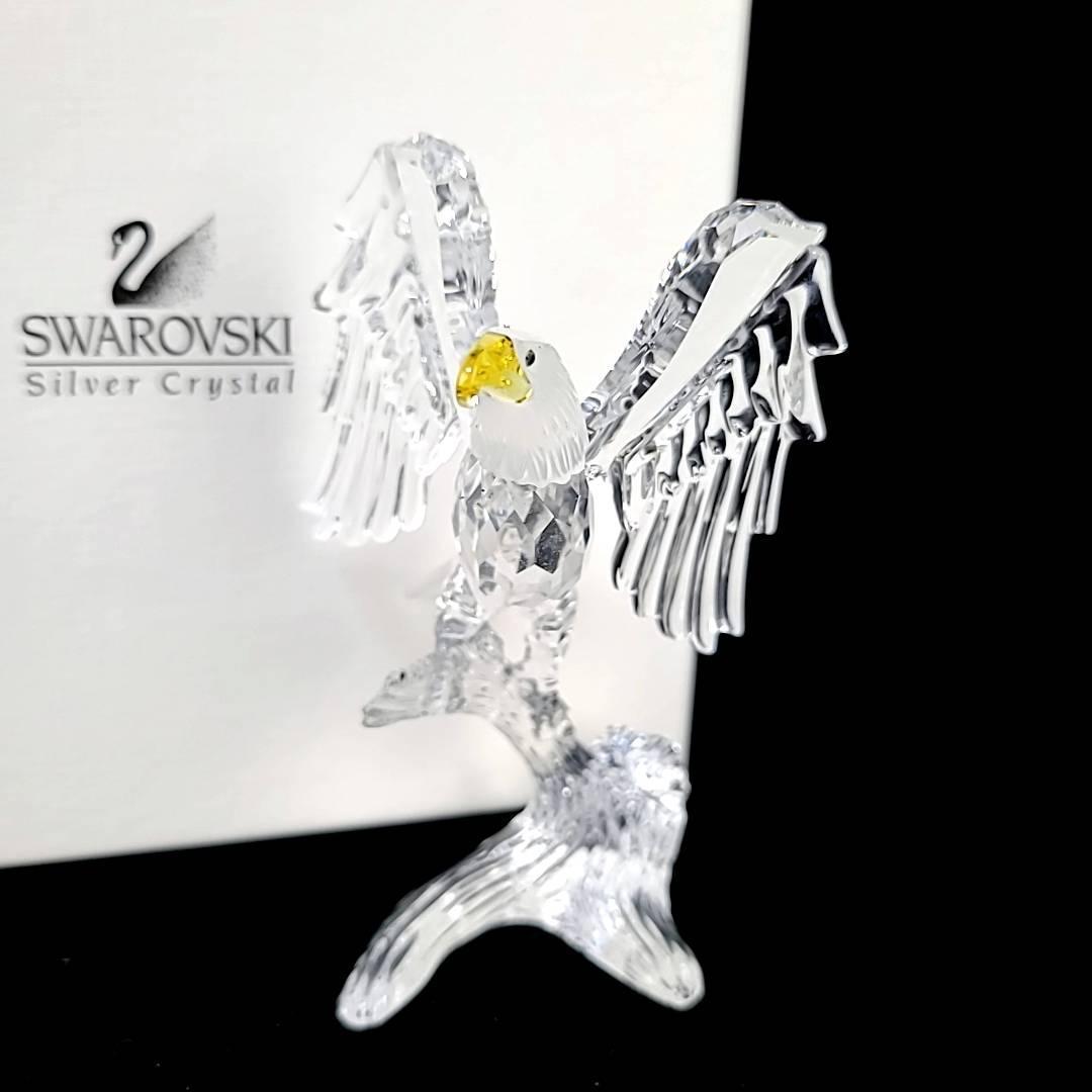 世界有名な 鷲 鳥 ハクトウワシ SWAROVSKI スワロフスキー ◇ □美品