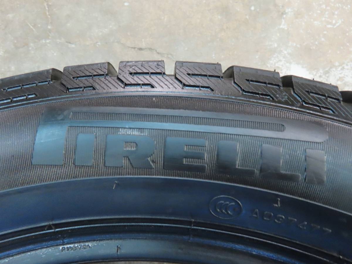 ☆ピレリ アイス アシンメトリコ スタッドレス タイヤ 235/50R18 2019年製 4本 中古 PIRELLI ICE ASIMMETRICO STUDLESS☆_画像7