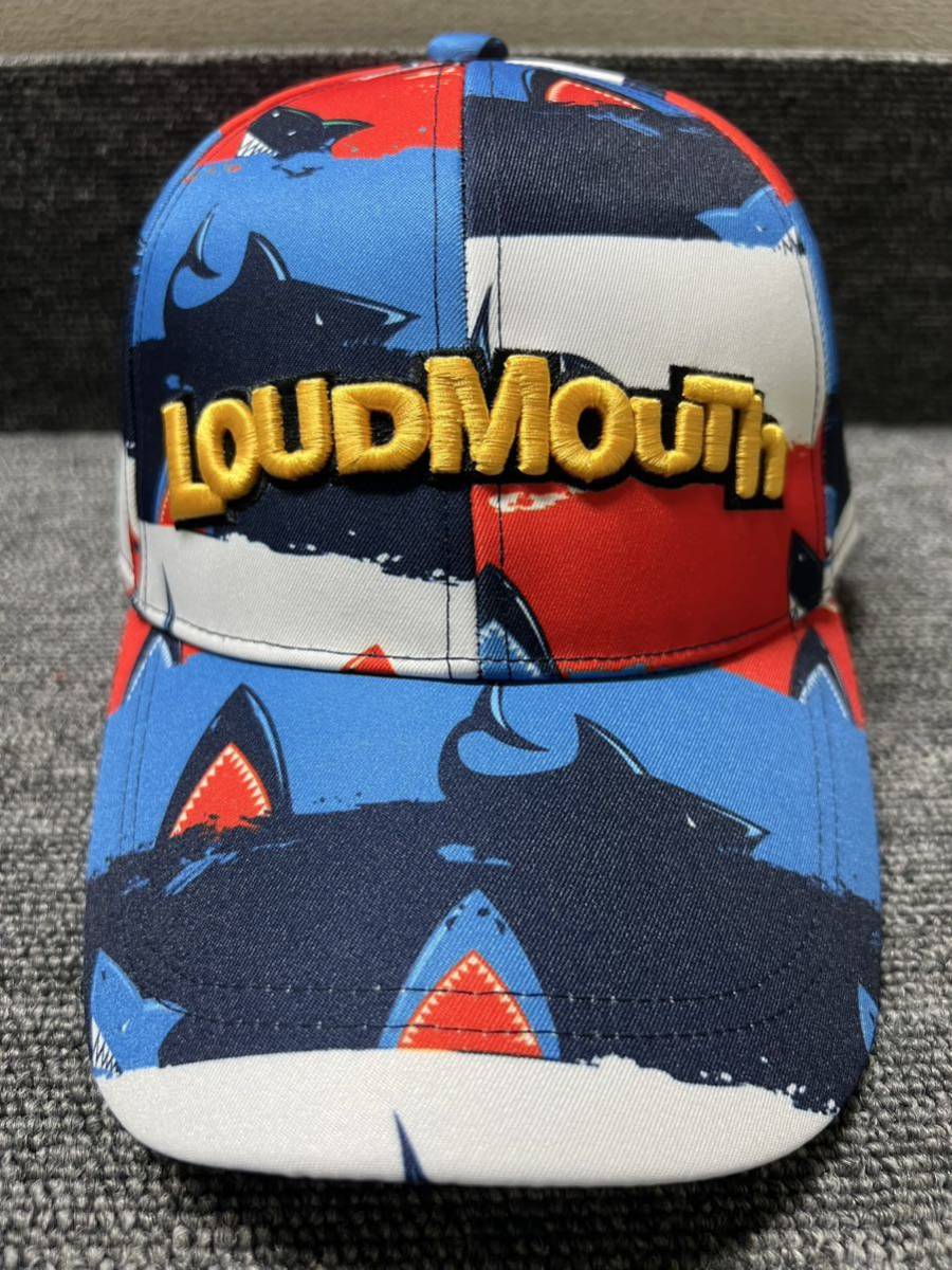 ★新品未使用品 ラウドマウス LOUDMOUTH ゴルフキャップ フリーサイズ_画像2