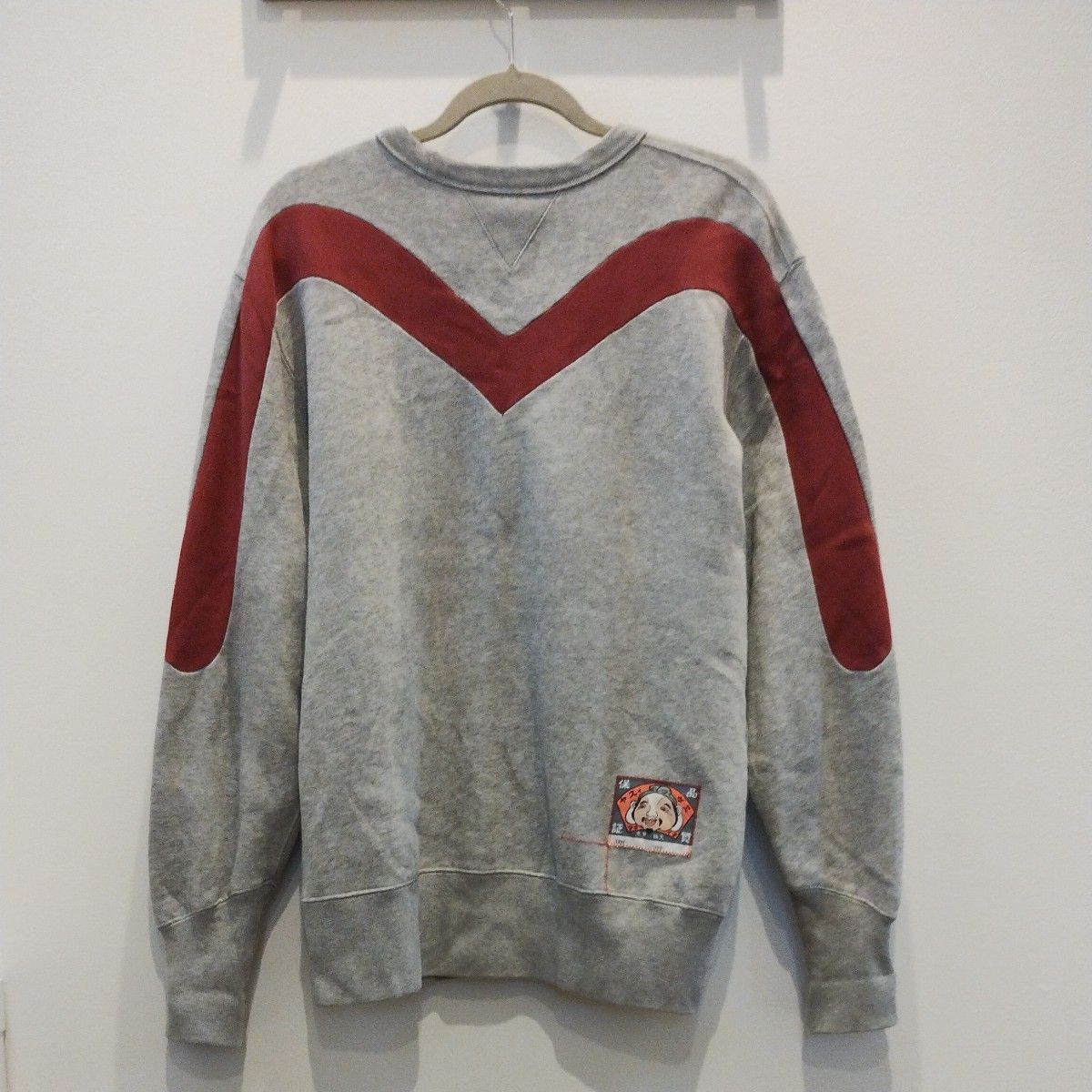 EVISU スウェット トレーナーインサート 大黒 サイズ44(XL EVISU スウェット トレーナーインサート 大黒 サイズ44(XL