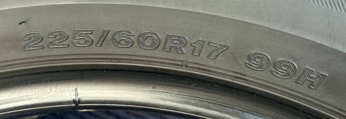 【2020年製造】【溝7分山】BRIDGESTONE REGNO 1本 225/60R17 ASP1393_画像7