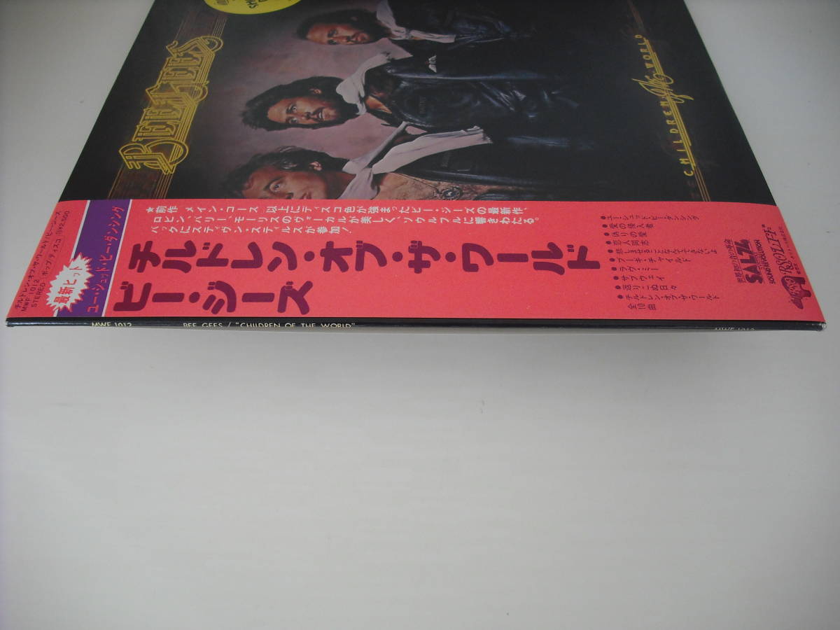 【LP】【'76 帯付国内初回盤】BEE GEES / CHILDREN OF THE WORLD_画像3