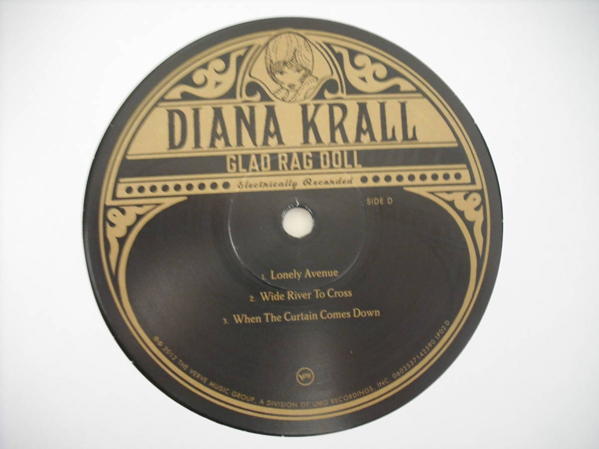 【2LP】【2012 EU Original】DIANA KRALL / GLAD RAG DOLL_画像7