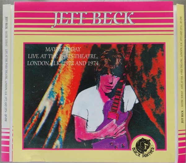 Jeff Beck Maybe Today Live at The Paris Theatre,London,UK 1972 and 1974 1CD_画像1