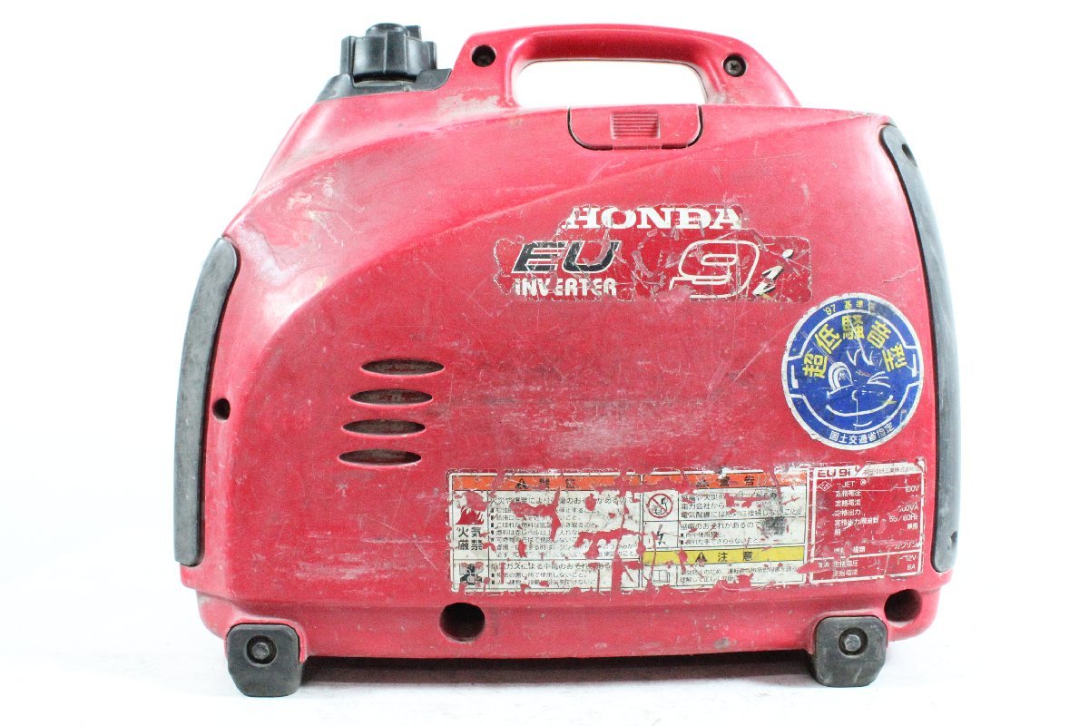 始動可 外観難有 HONDA EU 9i インバーター 発電機 直流電圧 12→24V ホンダ 【現状品】_画像8