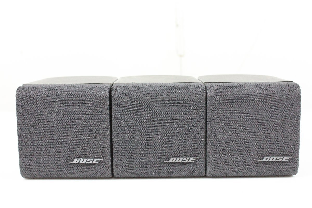 BOSE サテライトスピーカー 3台セット ×2 計６台セット 天井吊り下げ金具付き 【現状品】_画像3