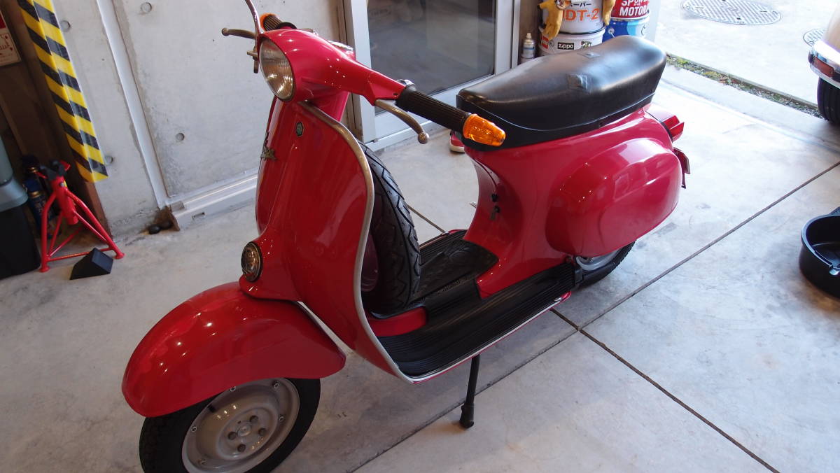 ベスパ50s Vespa50s ピンク(全塗装) 実働快調 各部リフレッシュ済 静岡県より_画像2