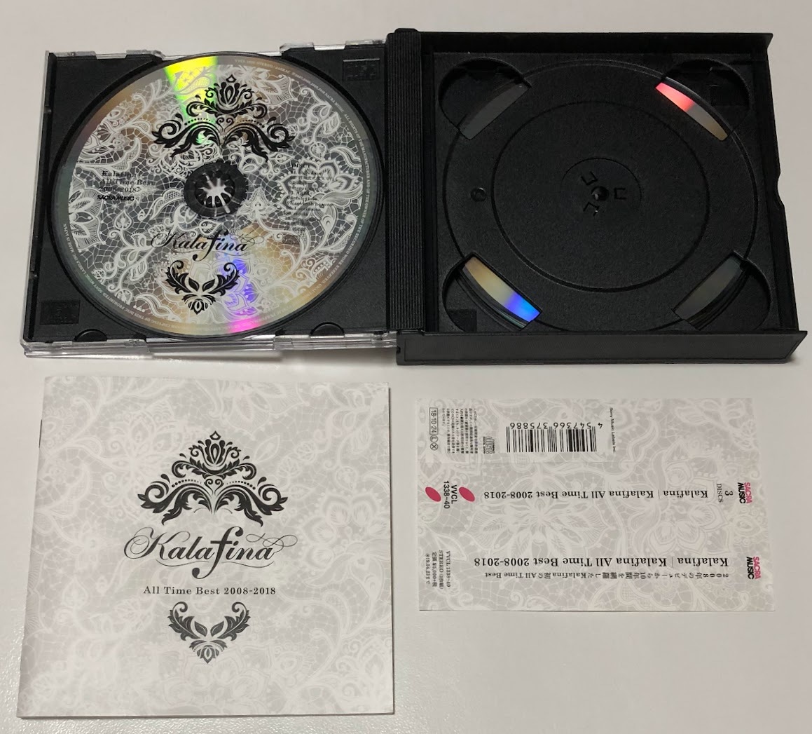 Kalafina カラフィナ CD 3枚組ベストアルバム All Time Best 2008-2018 通常盤 ★即決★ 帯付き 梶浦由記_画像2