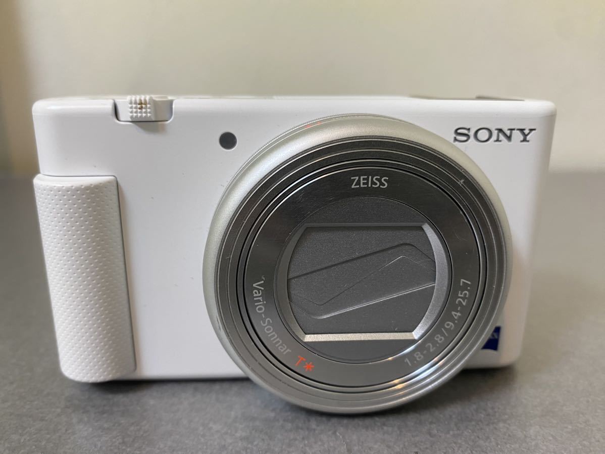 激安単価で 美品 ホワイト ZV-1 SONY（ソニー）VLOGCAM ソニー