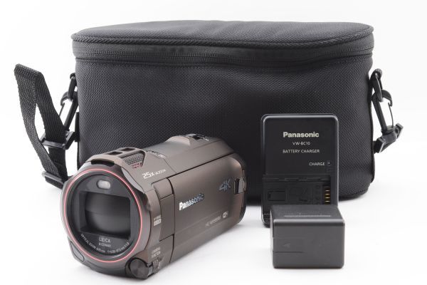 Panasonic パナソニック デジタル4Kビデオカメラ HC-WX995M ブラウン-