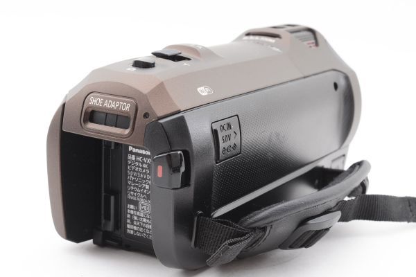 【展示美品】Panasonic HC-VX992MS-T ブラウン パナソニック ビデオカメラ 4