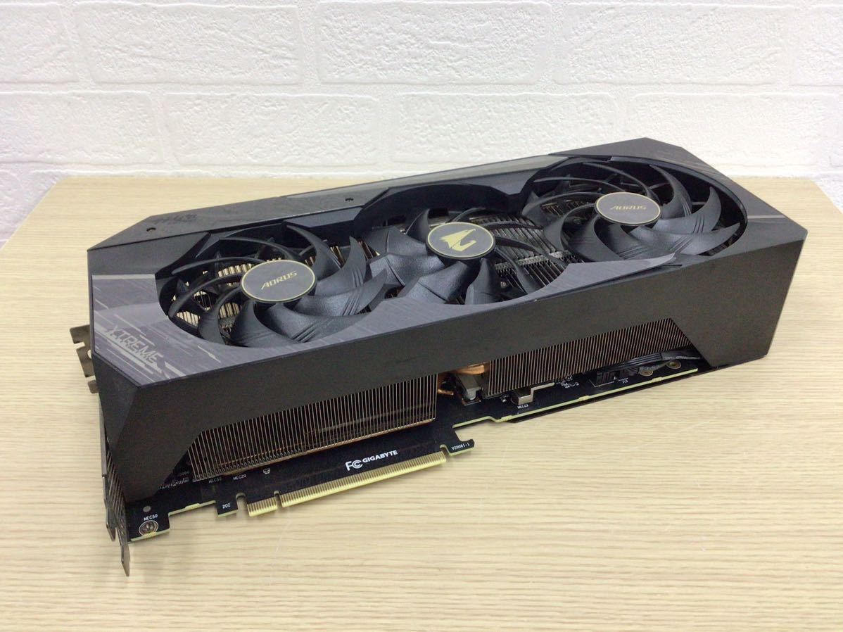 ◇ 中古 ◇ GIGABYTE AORUS GeForce RTX 3090 XTREME 24G グラフィック