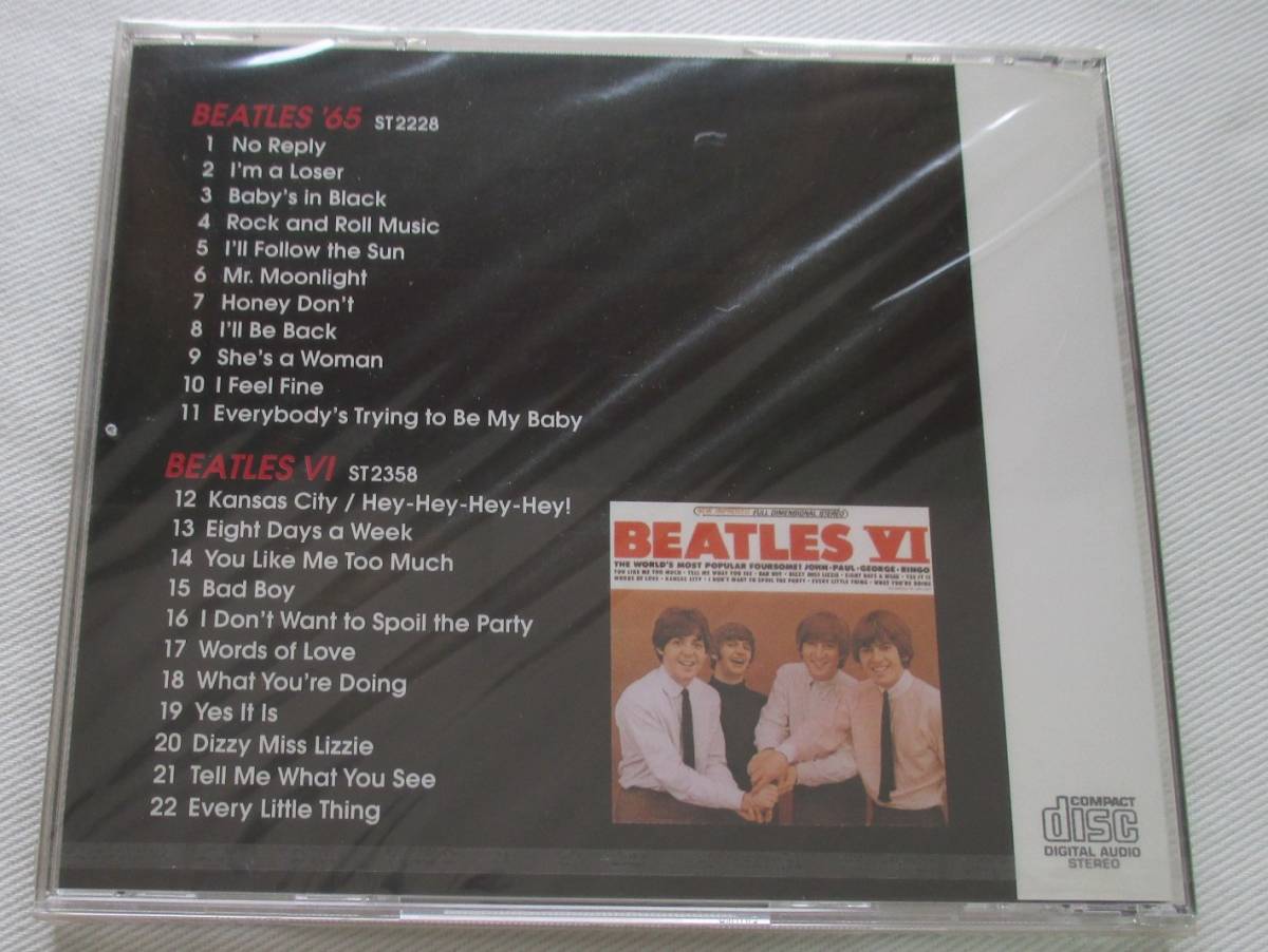 CD-＊H89■ザ ビートルズ 2in1 Beatles'65　Beatles Ⅵ　CDCS2003 新品■_画像2