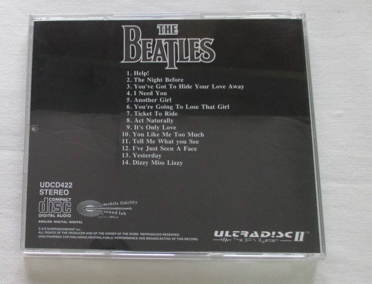 CD-＊J12■The Beatles Help! MFSL盤　UDCD422 Ultradisc ビートルズ　ヘルプ■_画像3