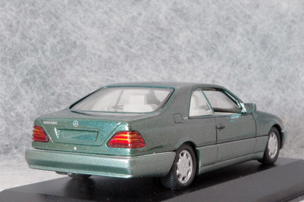 ● 1/43 メルセデス ベンツ 〓 600SEC ( C140 ) / 1992年 グリーン メタリック 〓 Mercedes_画像2