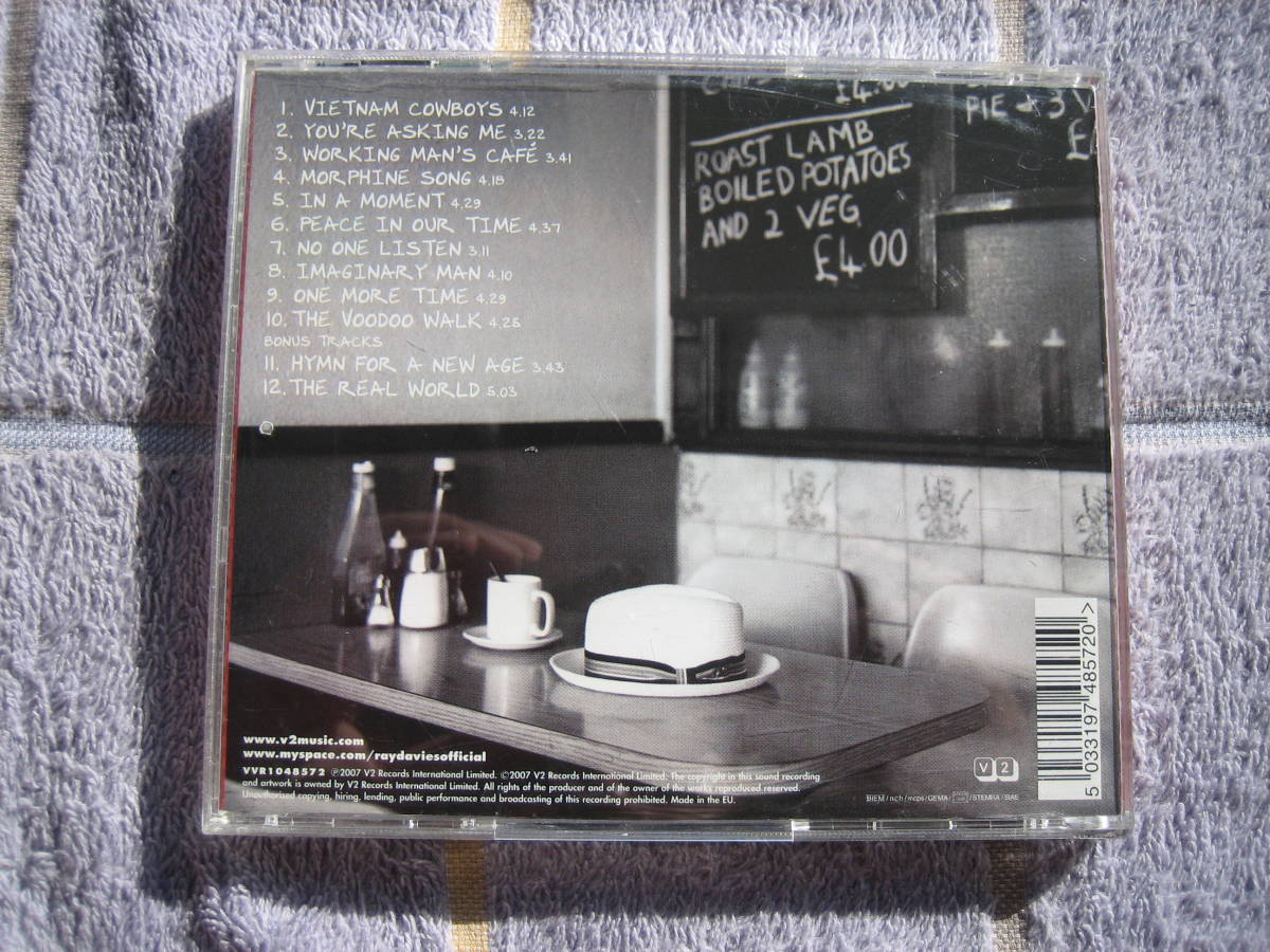 CD　レイデイヴィスソロ作品2枚セット　Other People's Lives＋Working Man's Cafe　輸入盤・中古品　RAYDAVIES　キンクス　THE KINKS_画像4