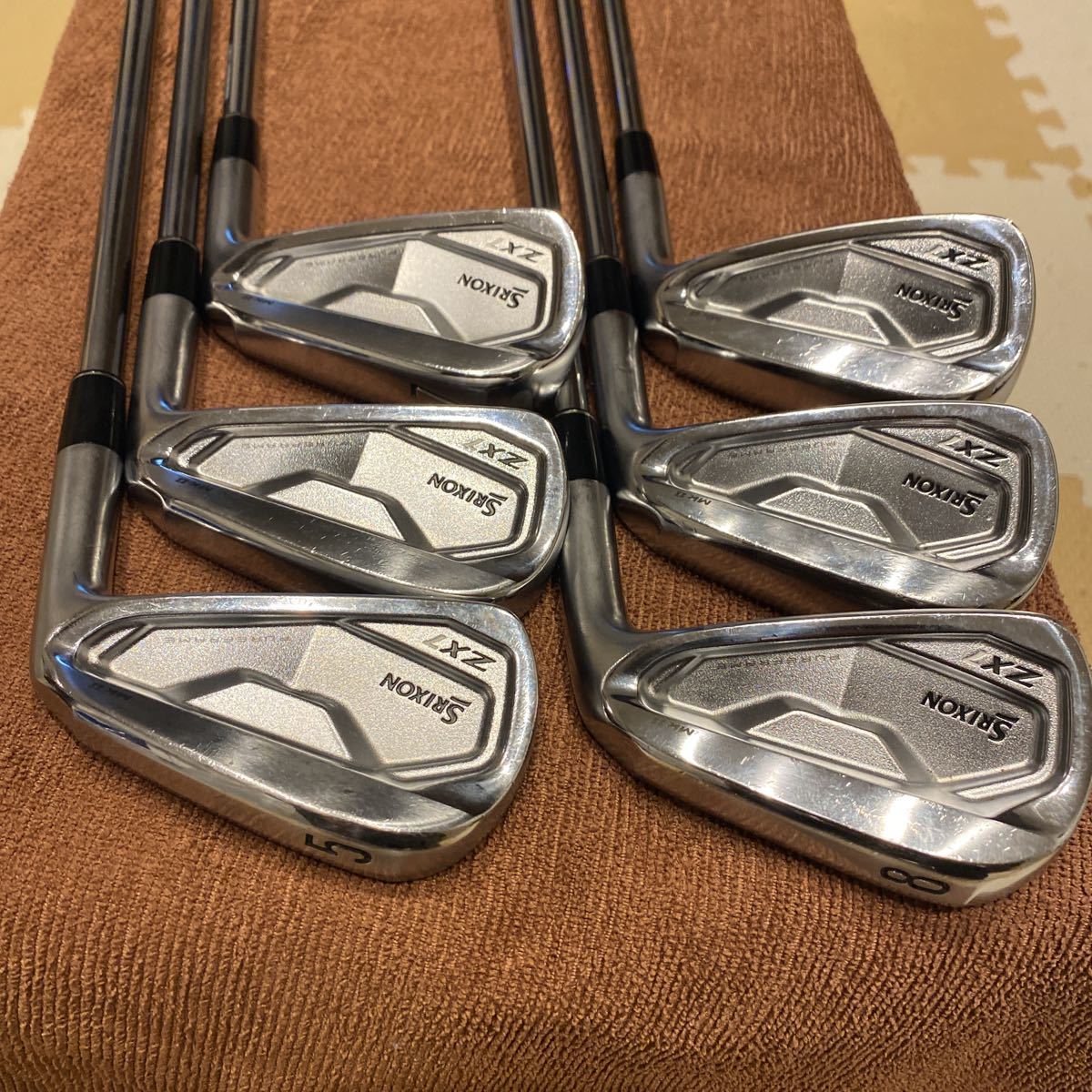 超目玉】 最新モデル ダンロップ スリクソン SRIXON ZX5 MK Ⅱ 4-PW 7