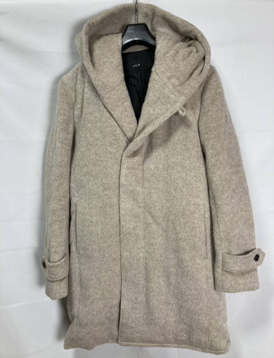 AKM ALPACA SHAGGY WRAP ROPE COAT альпака мохнатый LAP пальто обычная цена 137,500 иен 