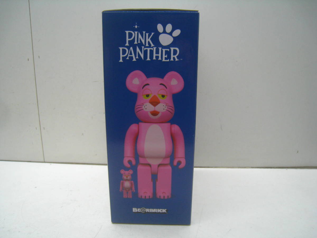 *BE@RBRICK/ Bearbrick PINKPANTHER/ Pink Panther 100% & 400% unopened goods 